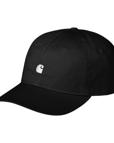 Carhartt WIP Madison Logo Cap Black/White - KYOTO - Carhartt WIP