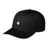 Carhartt WIP Madison Logo Cap Black/White - KYOTO - Carhartt WIP