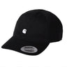 Carhartt WIP Madison Logo Cap Black/White - KYOTO - Carhartt WIP