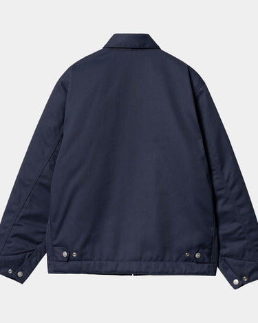 Carhartt WIP Module Script Jacket Air Force Blue / White - KYOTO - Carhartt WIP