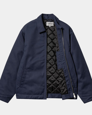 Carhartt WIP Module Script Jacket Air Force Blue / White - KYOTO - Carhartt WIP