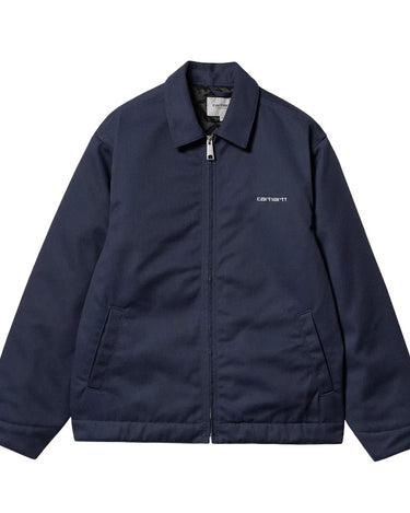 Carhartt WIP Module Script Jacket Deep Night / White - KYOTO - Carhartt WIP
