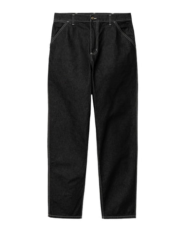 Carhartt WIP Simple Pant Black one wash - KYOTO - Carhartt WIP