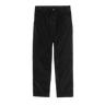 Carhartt WIP Simple Pant Fløjl Black - KYOTO - Carhartt WIP