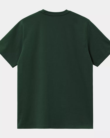 Carhartt WIP S/S American Script T-Shirt Conifer - KYOTO - Carhartt WIP