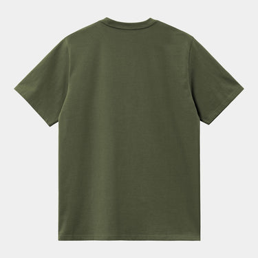 Carhartt WIP S/S American Script T - Shirt Tarragon - KYOTO - Carhartt WIP