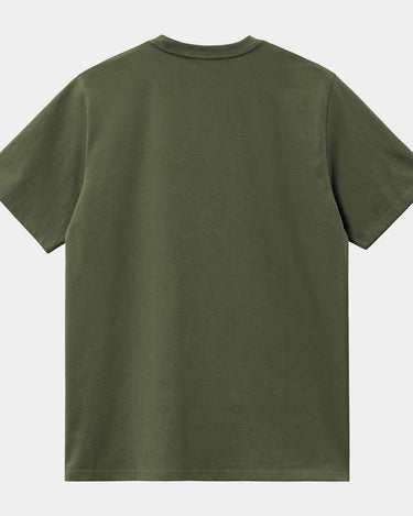 Carhartt WIP S/S American Script T - Shirt Tarragon - KYOTO - Carhartt WIP