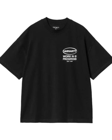 Carhartt WIP S/S Body Of Work T-Shirt Black / White - KYOTO - Carhartt WIP