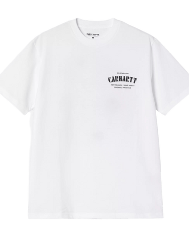 Carhartt WIP S/S Catalogue C Logo T-Shirt White - KYOTO - Carhartt WIP