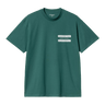 Carhartt WIP S/S Catalogue T-Shirt Rainforest / White - KYOTO - Carhartt WIP