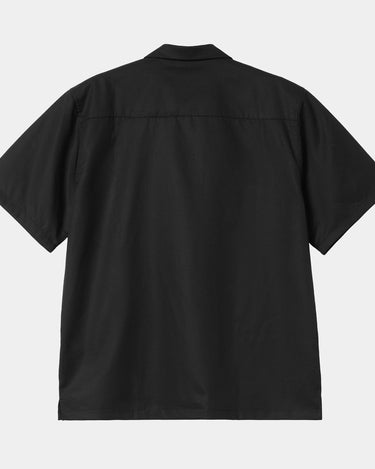 Carhartt WIP S/S Delray Shirt Black / White - KYOTO - Carhartt WIP
