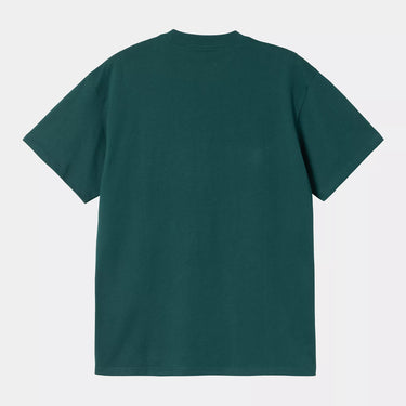 Carhartt WIP S/S Drip Script T-Shirt Malachite - KYOTO - Carhartt WIP