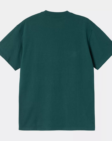 Carhartt WIP S/S Drip Script T-Shirt Malachite - KYOTO - Carhartt WIP