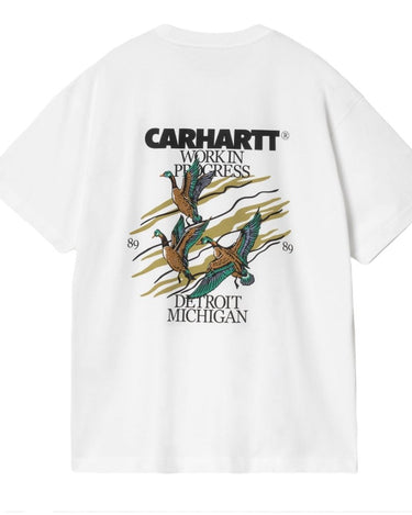 Carhartt WIP S/S Ducks T - Shirt White - KYOTO - Carhartt WIP