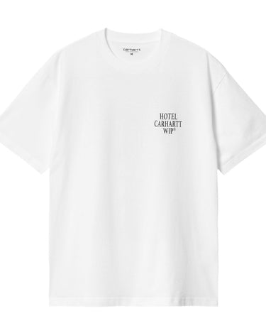 Carhartt WIP S/S Hotel Keys T-Shirt White / Black - KYOTO - Carhartt WIP