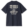 Carhartt WIP S/S Less Troubles T - Shirt Blue - KYOTO - Carhartt WIP