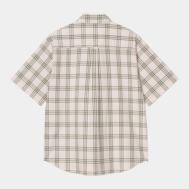 Carhartt WIP S/S Niven Shirt Niven Check, Wall / Wax - KYOTO - Carhartt WIP