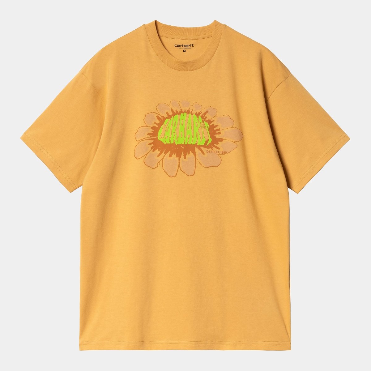 Carhartt WIP S/S Pixel Flower T-Shirt Sunray - KYOTO - Carhartt WIP