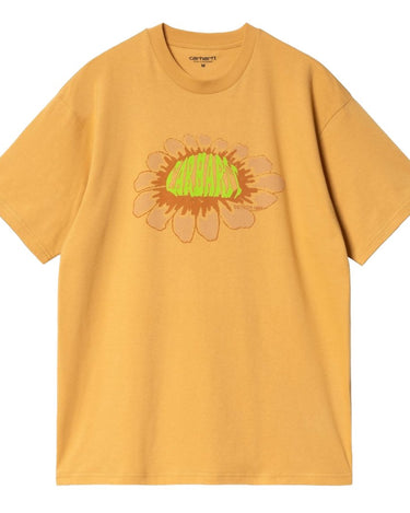 Carhartt WIP S/S Pixel Flower T - Shirt Sunray - KYOTO - Carhartt WIP