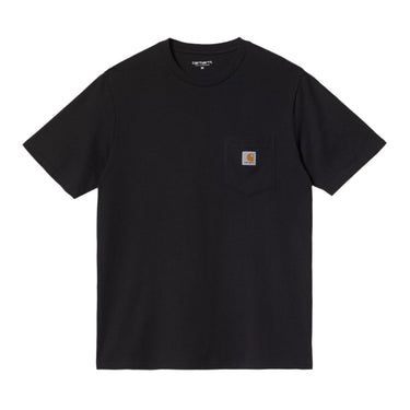 Carhartt WIP S/S Pocket T-Shirt Black - KYOTO - Carhartt WIP