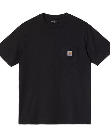 Carhartt WIP S/S Pocket T-Shirt Black - KYOTO - Carhartt WIP