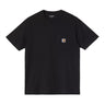 Carhartt WIP S/S Pocket T-Shirt Black - KYOTO - Carhartt WIP