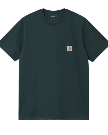 Carhartt WIP S/S Pocket T-Shirt Deep Lagoon - KYOTO - Carhartt WIP