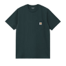 Carhartt WIP S/S Pocket T-Shirt Deep Lagoon - KYOTO - Carhartt WIP