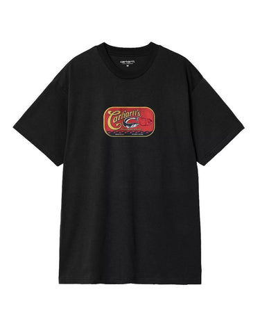 Carhartt WIP S/S Sardinas T-Shirt Black - KYOTO - Carhartt WIP