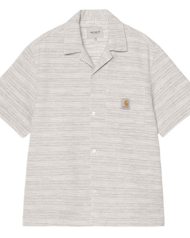 Carhartt WIP S/S Shirt Gellar Stripe, Wax - KYOTO - Carhartt WIP