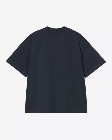 Carhartt WIP S/S Signature Script T-Shirt Deep Night / Glassy Pink - KYOTO - Carhartt WIP