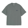 Carhartt WIP S/S Signature Script T-Shirt Silver Pine / Jupiter - KYOTO - Carhartt WIP