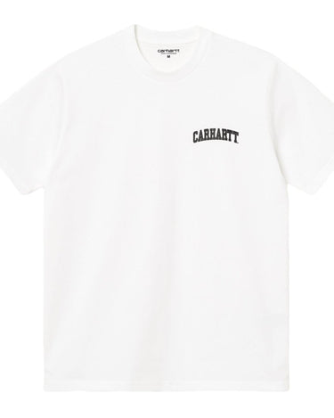 Carhartt WIP S/S University Script T - Shirt - White - KYOTO - Carhartt WIP
