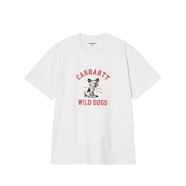 Carhartt WIP S/S Wild Dog T-Shirt Ash Heather - KYOTO - Carhartt WIP