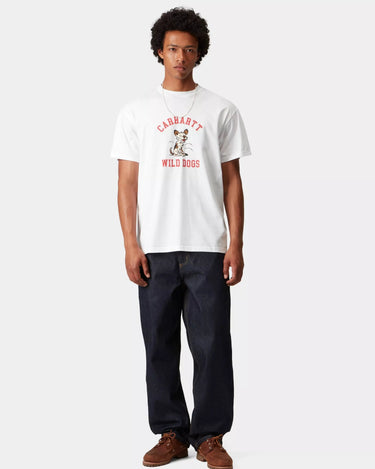 Carhartt WIP S/S Wild Dog T-Shirt White - KYOTO - Carhartt WIP