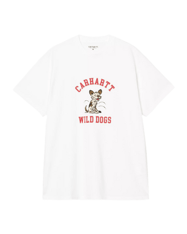 Carhartt WIP S/S Wild Dog T-Shirt White - KYOTO - Carhartt WIP