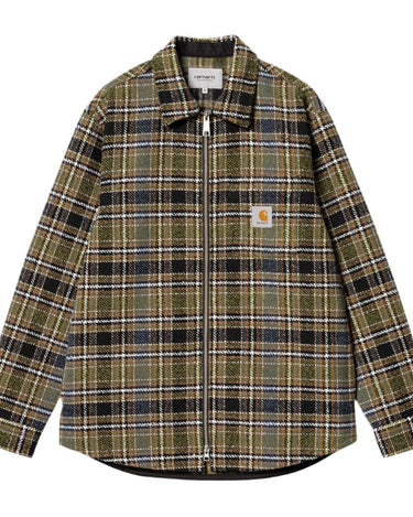 Carhartt WIP Stroy Shirt Jacket Stroy Check, Black - KYOTO - Carhartt WIP