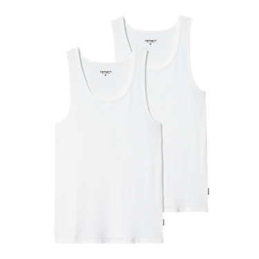 Carhartt WIP Tanktop White 2 pack - KYOTO - Carhartt WIP