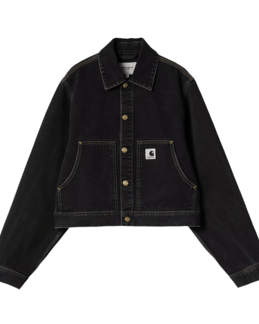 Carhartt WIP W' Arca Jacket Black stone washed - KYOTO - Carhartt WIP women