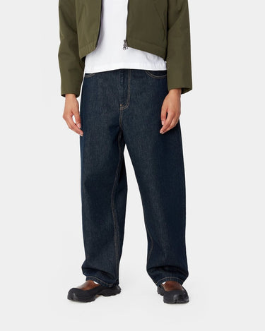 Carhartt WIP W' Brandon Pant Blue rinsed - KYOTO - Carhartt WIP women