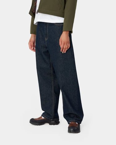 Carhartt WIP W' Brandon Pant Blue rinsed - KYOTO - Carhartt WIP women