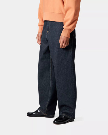 Carhartt WIP W' Brandon Pant smith Blue rinsed - KYOTO - Carhartt WIP women
