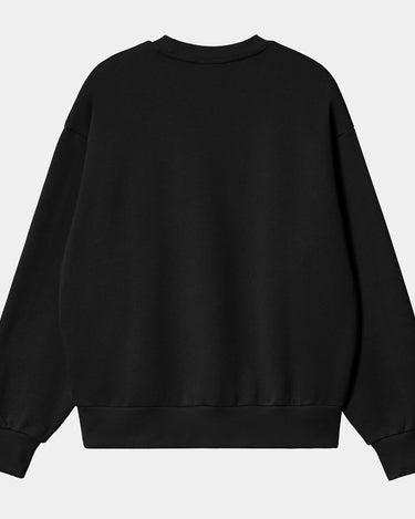 Carhartt WIP W' Casey Sweatshirt Black / Silver - KYOTO - Carhartt WIP women