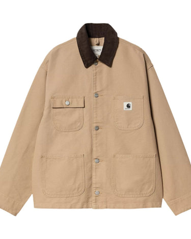 Carhartt WIP W' OG Michigan Coat Dusty H Brown / Tobacco rinsed - KYOTO - Carhartt WIP women