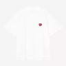 Carhartt WIP W' S/S Heart Patch T-Shirt White / Red - KYOTO - Carhartt WIP women