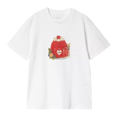 Carhartt WIP W' S/S Pudding T-Shirt White - KYOTO - Carhartt WIP women