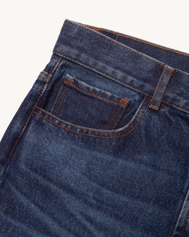 Carne Bollente Back Pocket Pleasures Washed Blue jeans - KYOTO - Carne Bollente