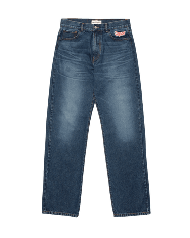 Carne Bollente Back Pocket Pleasures Washed Blue jeans - KYOTO - Carne Bollente