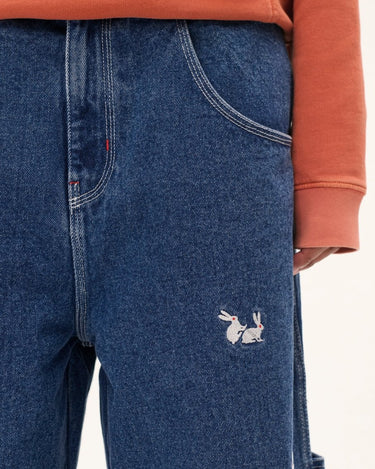 Carne Bollente Bunny Bonanza Washed Blue shorts - KYOTO - Carne Bollente