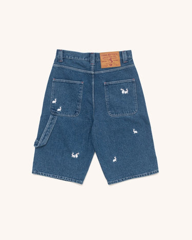 Carne Bollente Bunny Bonanza Washed Blue shorts - KYOTO - Carne Bollente